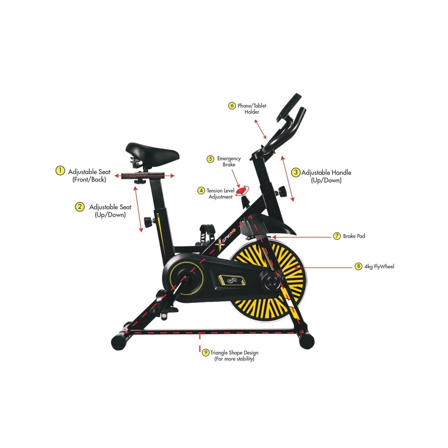 X Spinno Spinning Bike FT201