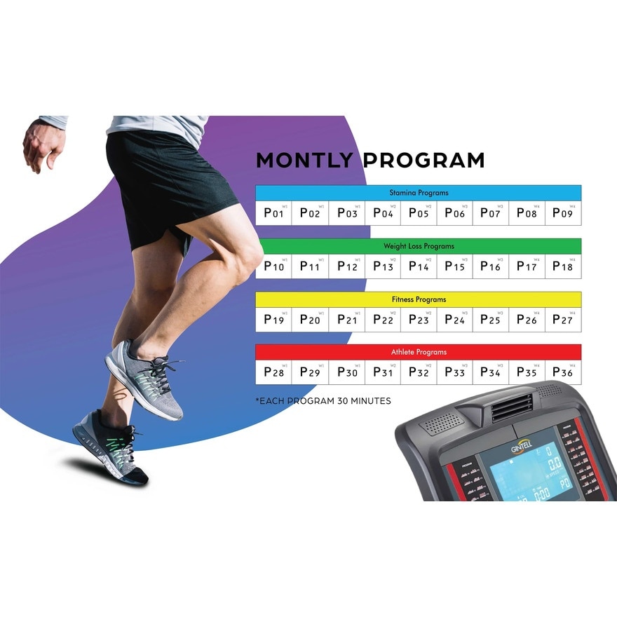 CyberTREK Compact Treadmill FT466X