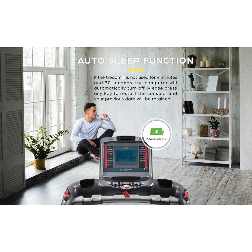 CyberTREK Compact Treadmill FT466X