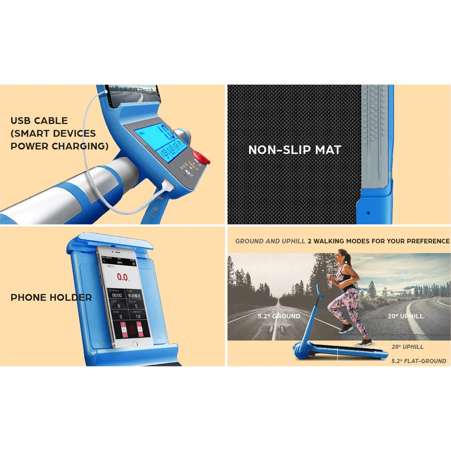 XQIAO Q1 Treadmill FT457 Foldable