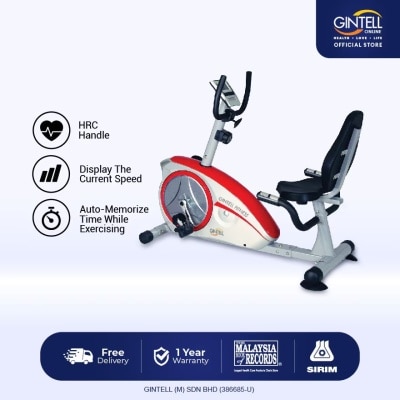 GINTELL Recumbent Fitness Bike FT8601R