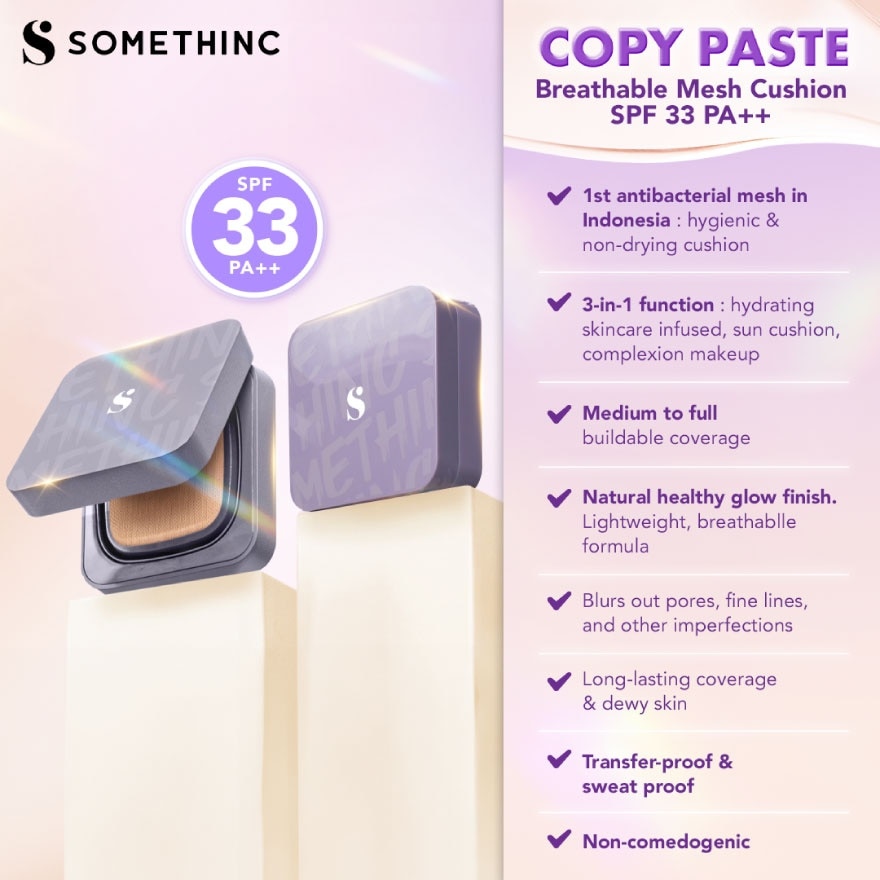 Copy Paste Tinted Sunscreen SPF 40 PA++++ Breakthrough innovation of SKIN TINT - Charlotte