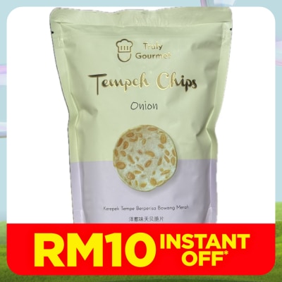 TRULY GOURMET Tempeh Chips Onion 80G