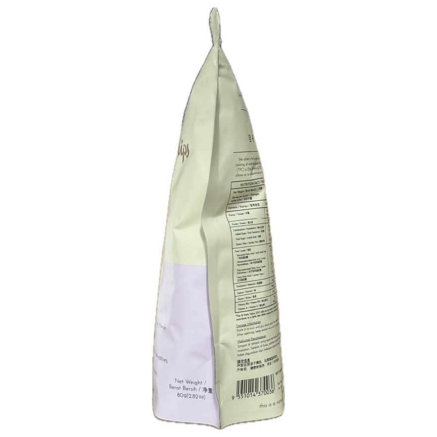 Tempeh Chips Onion flavoured 80g