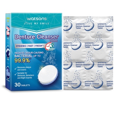 WATSONS - Dental Cleaning Tablets 30 Tablets