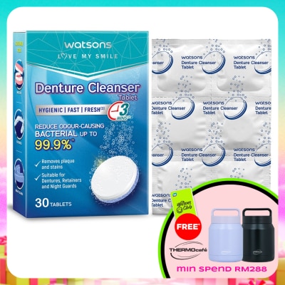 WATSONS - Dental Cleaning Tablets 30 Tablets