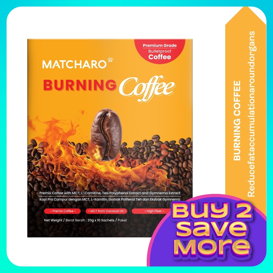 MATCHARO BURNING COFFEE 20GX10S