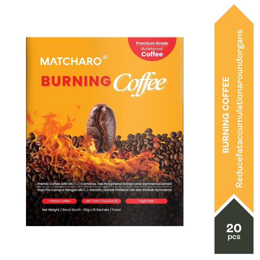 MATCHARO BURNING COFFEE 20GX10S