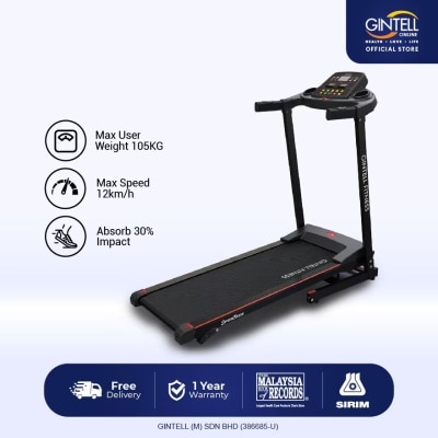 GINTELL SporTrek Motorized Treadmill FT401