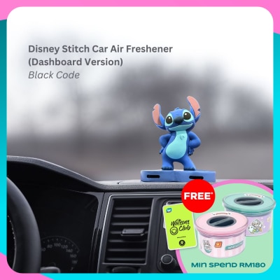 VANZO Disney stitch car air freshener black code 18g x 2