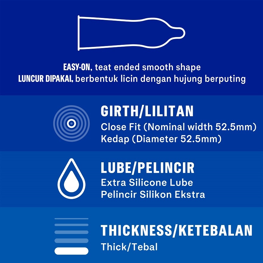 Condom Extra Safe Easy On 12s image