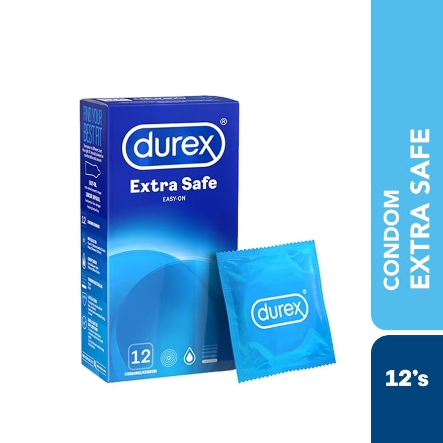 Condom Extra Safe Easy-On 12s