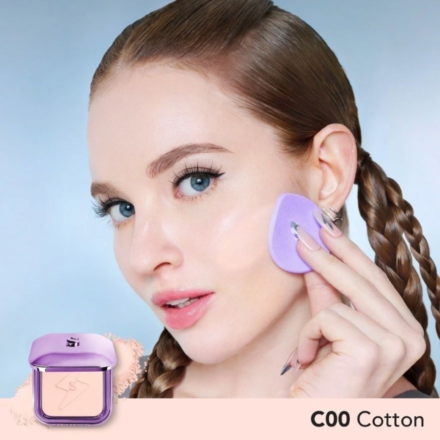 Copy Paste Coverblur Powder Foundation Cotton