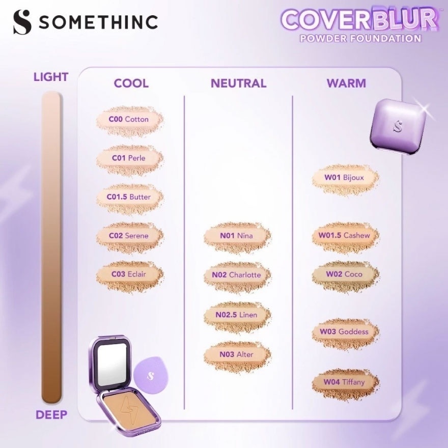 Copy Paste Coverblur Powder Foundation Perle