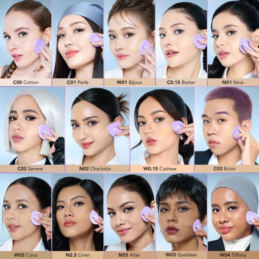 Copy Paste Coverblur Powder Foundation Perle