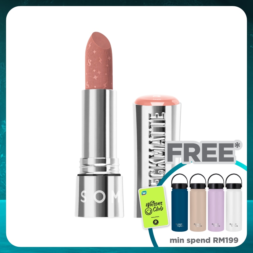 SOMETHINC Checkmatte Trfproof Lipstick Pawn