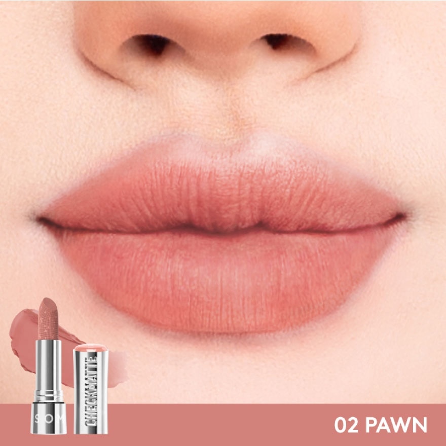 Checkmatte  Transferproof Lipstick Pawn