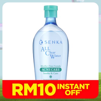 SENKA All Clear Micellar Water + Toner Acne Care 400ml