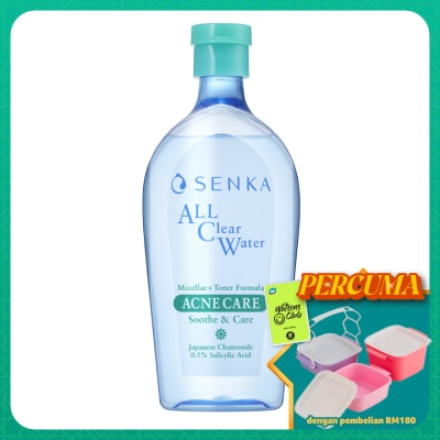 SENKA - All Clear Micellar Water + Toner Acne Care 400ml