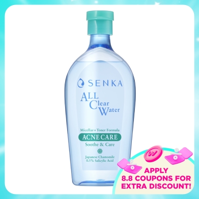 SENKA - All Clear Micellar Water + Toner Acne Care 400ml