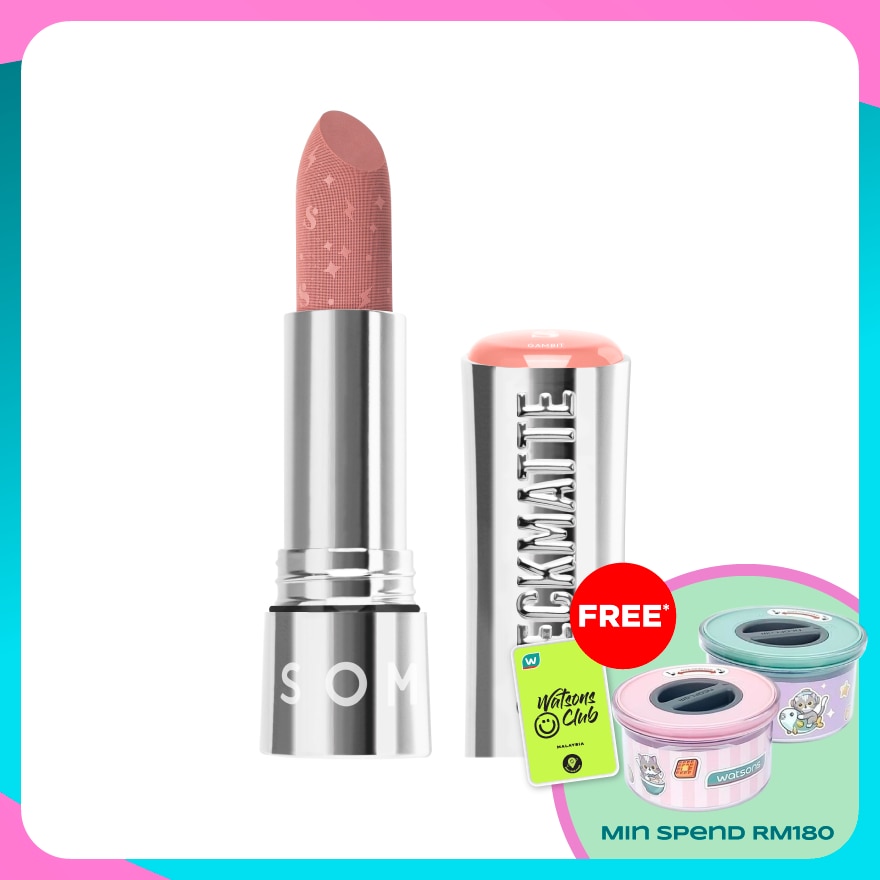 SOMETHINC Checkmatte  Trfproof Lipstick  Gambit