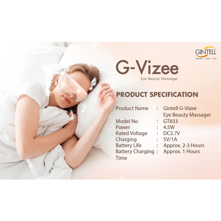 G Vizee Eye Beauty Massager GT833