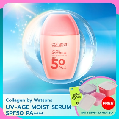 COLLAGEN BY WATSONS UV-age Moist Sun Serum SPF 50 PA++++ 50ml