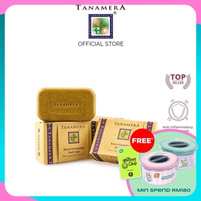 TANAMERA Brown Formulation Body Soap 125gm