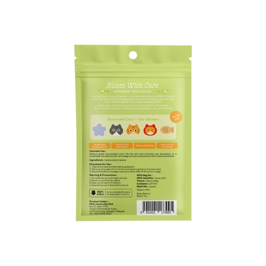 Acne Healing Patch 20's - Savvy Kitty