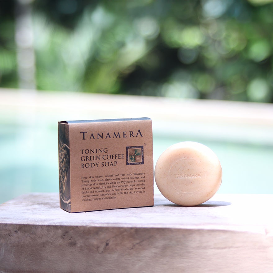 Toning Green Coffee Body Soap 100gm image