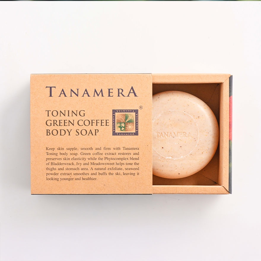 Toning Green Coffee Body Soap 100gm image