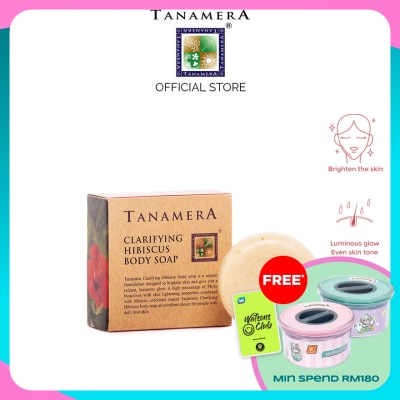 TANAMERA Clarifying Hibiscus Body Soap 100gm