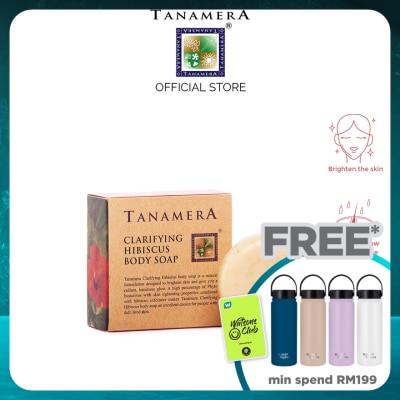 TANAMERA Clarifying Hibiscus Body Soap 100gm