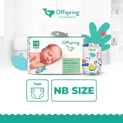 OFFSPRING - Fashion Tape Diapers Nb56