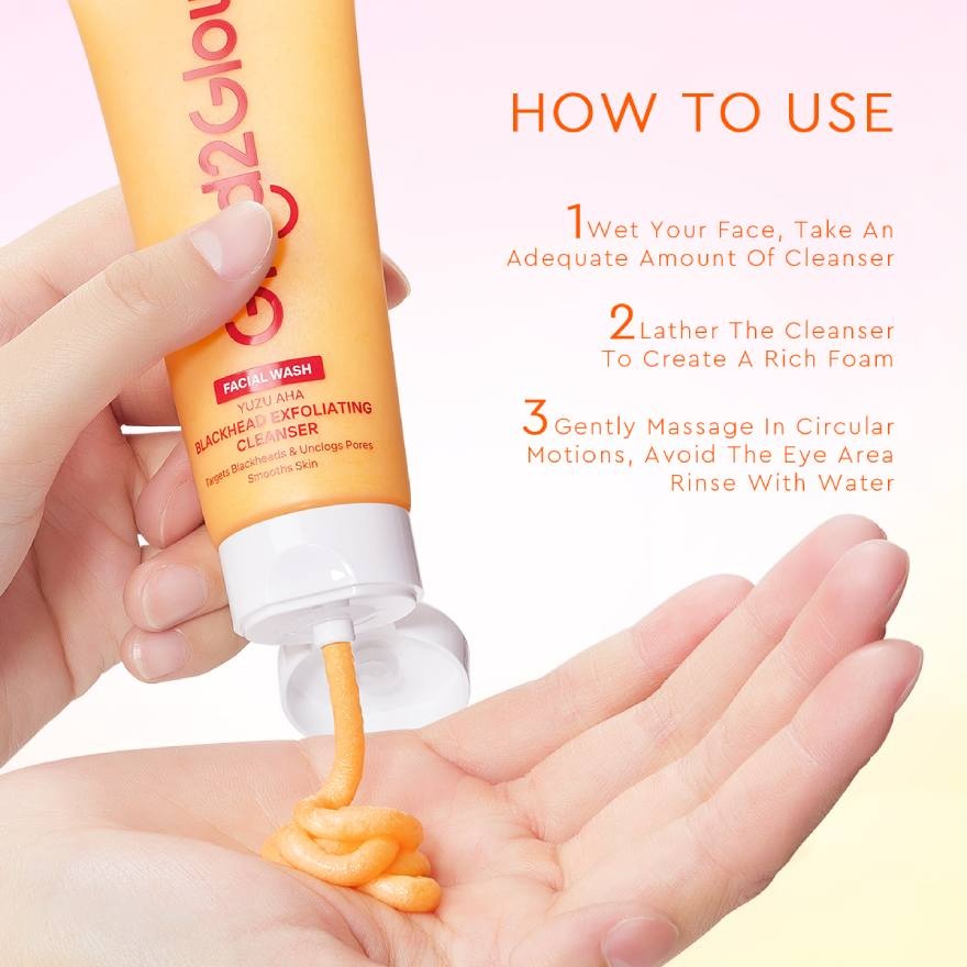 Yuzu AHA Blackhead Exfoliating Cleanser 70ml image