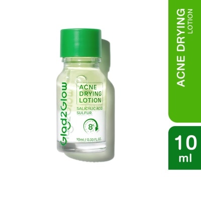 GLAD2GLOW - Acne Drying Lotion 10ml + Cotton Swab 20pcs