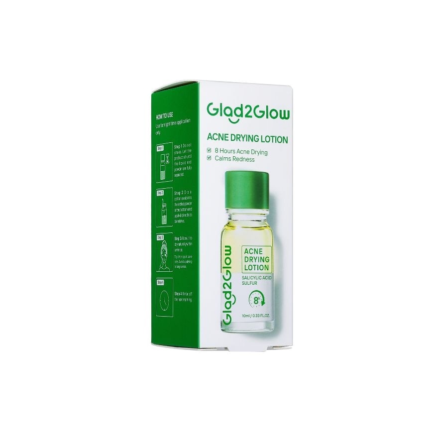 Acne Drying Lotion 10ml + Cotton Swab 20pcs