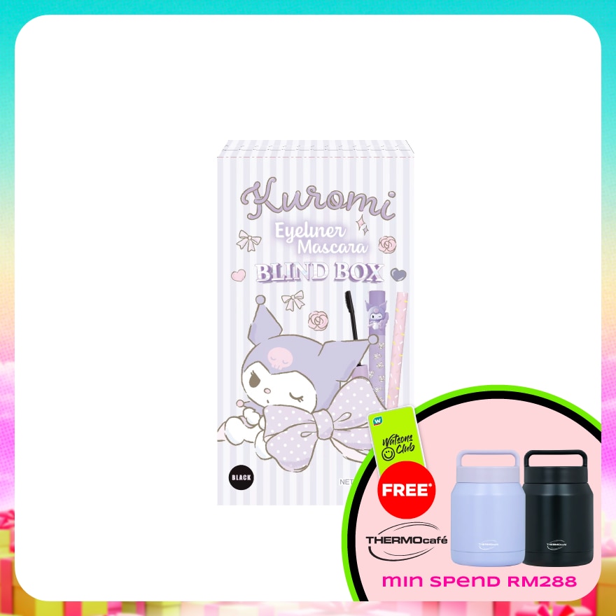 Kuromi Mascara and Eyeliner Duo Blind Box