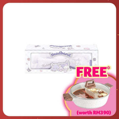 SANRIO COSMETICS Kuromi Ribbon Headband