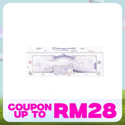 SANRIO COSMETICS Kuromi Ribbon Headband