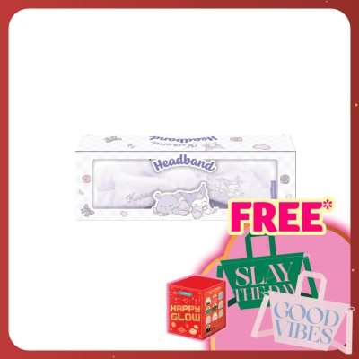SANRIO COSMETICS Kuromi Ribbon Headband