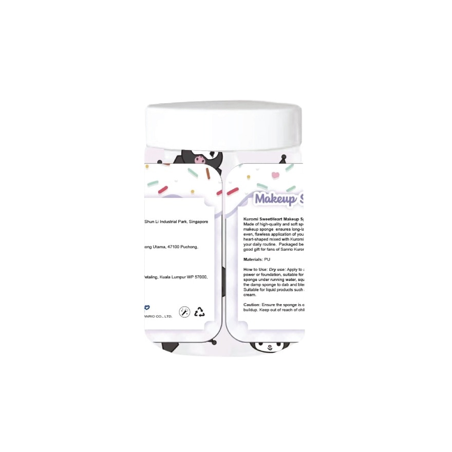 Kuromi Sweet Heart Makeup Sponge