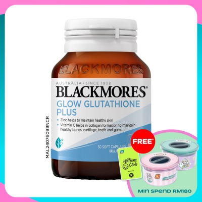 BLACKMORES Glow Glutathione Plus 250mg 30s