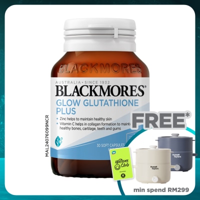 BLACKMORES Glow Glutathione Plus 250mg 30s
