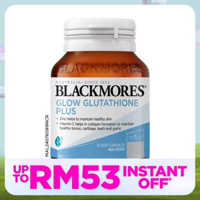 BLACKMORES Glow Glutathione Plus 250mg 30s