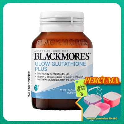 BLACKMORES - Glow Glutathione Plus 250mg 30s