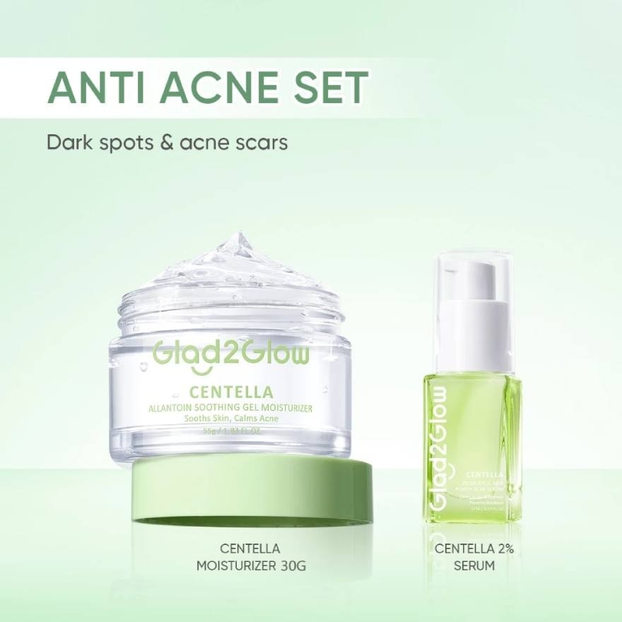 Centella Salicylic Acid Acne Kit (Serum 17ml + Moisturizer 30g)