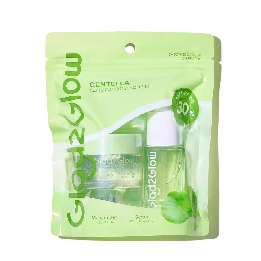 Centella Salicylic Acid Acne Kit (Serum 17ml + Moisturizer 30g)