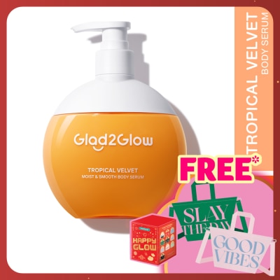 GLAD2GLOW Tropical Velvet Moist & Smooth Body Serum 300ml
