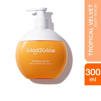 GLAD2GLOW Tropical Velvet Moist & Smooth Body Serum 300ml